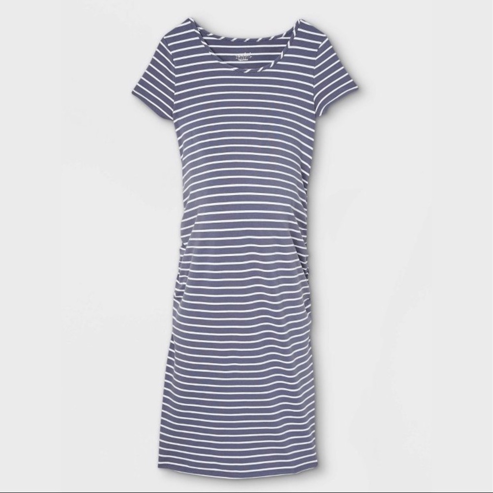 Lilac Isabel Maternity Short Sleeve Dress